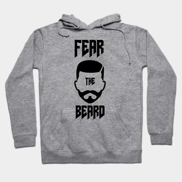 Fear The Beard Hoodie by Jitesh Kundra